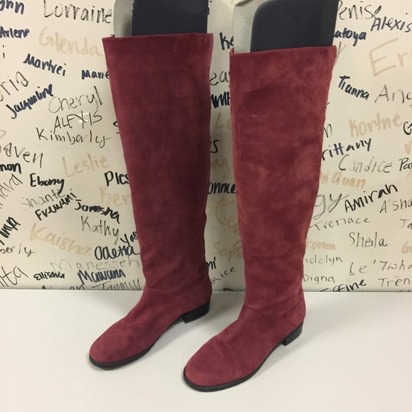 NEW! Stuart Weitzman Over the Knee Boots - Picture 2 of 6